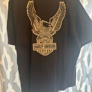 Harley Davidson button up short sleeve